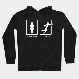 Your Wife My Rugby wife Hoodie